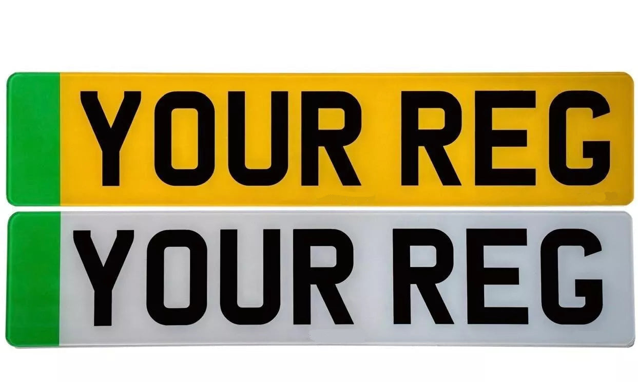EV number plates